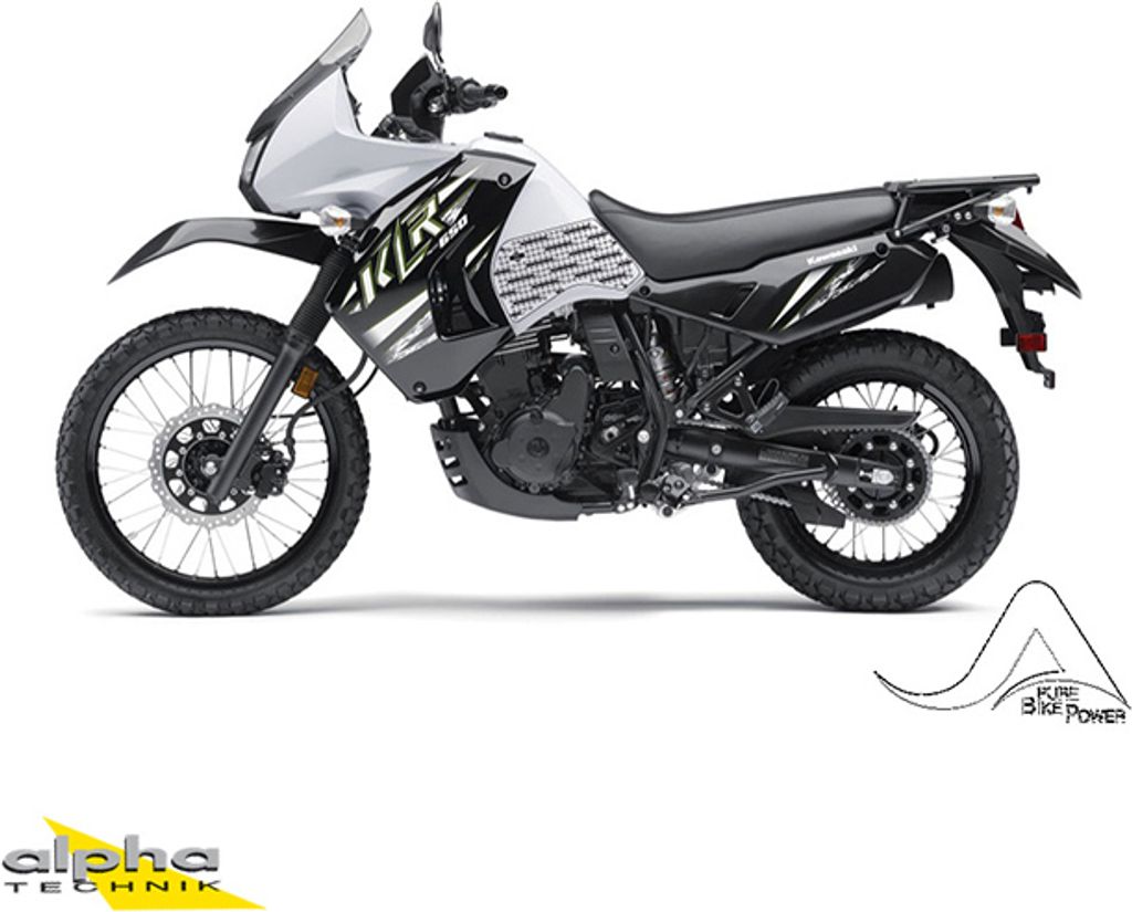 Stompgrip klar, Kawasaki KLR650, 2000-18 KLR650 KL650E