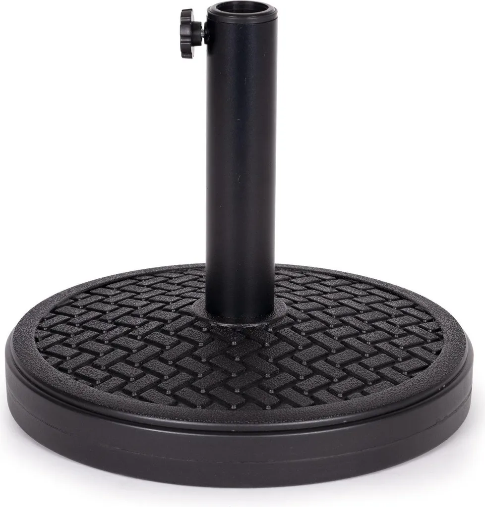 Porte-parapluie 12kg noir anti-basculement MultiGarden stable