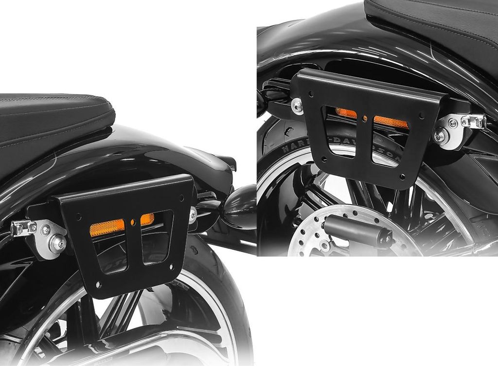 Set Satteltaschenhalter für Harley Davidson Breakout / 114 18-25 Koffe