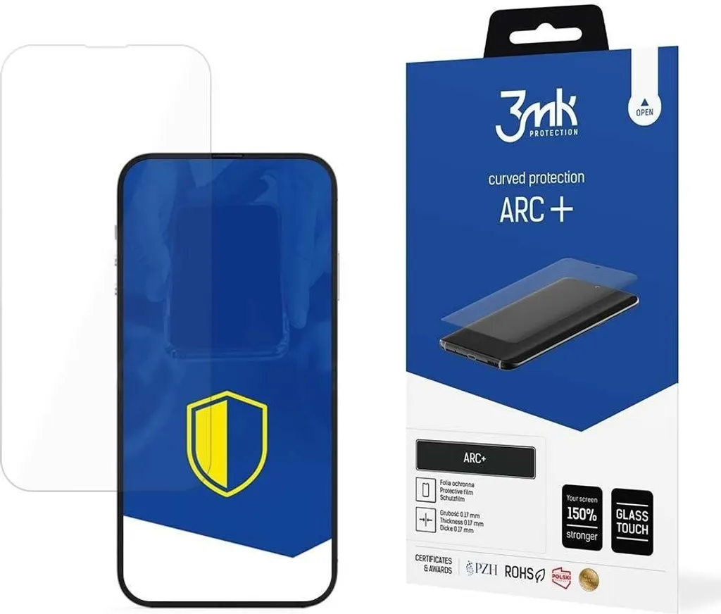 Proteggi Schermo iPhone 14 Pro Max 3mk Arc+: Eleganza e Sicurezza - 5
