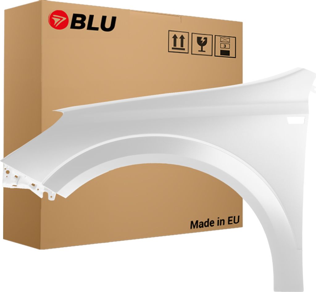 BLU Błotnik pasujący do Opel Astra H 3 III Z474 Lewy Biały Zdjęcie produktu 