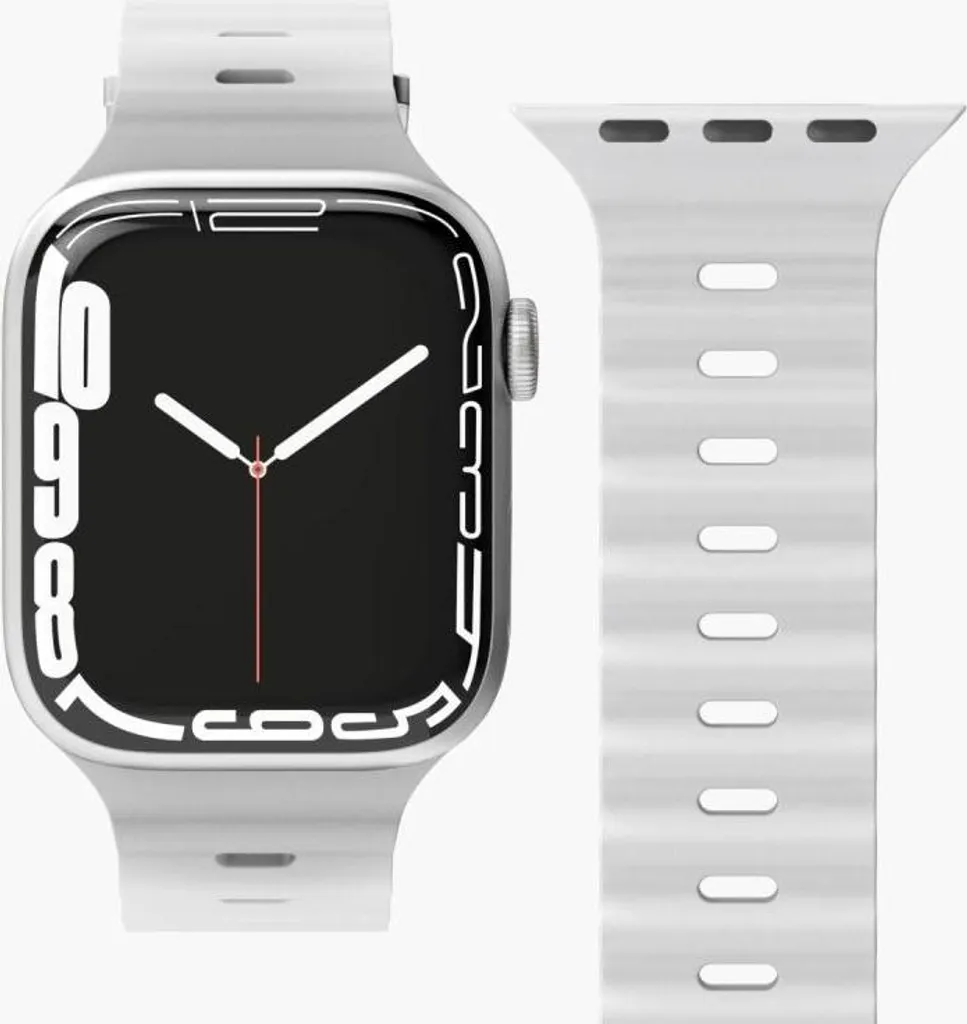 Vonmählen AWS00083 Cinturino per Apple Watch grigio chiaro