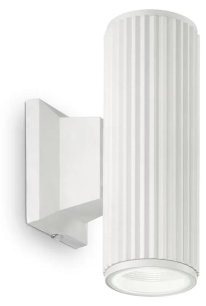 Applique murale blanche BASE pour chambre : éclairage doux à 2 sources