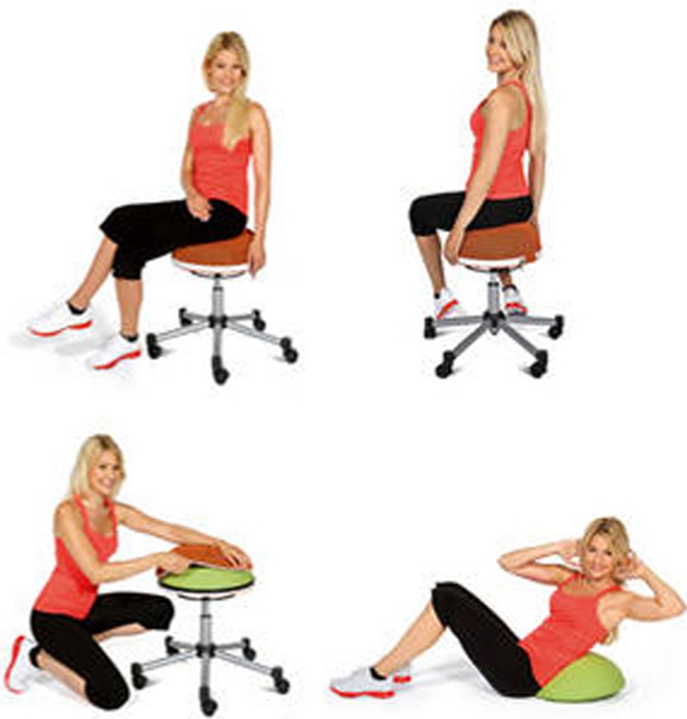 TOPSTAR Sitness Half Ball Ballsitz grün Produktbild 2