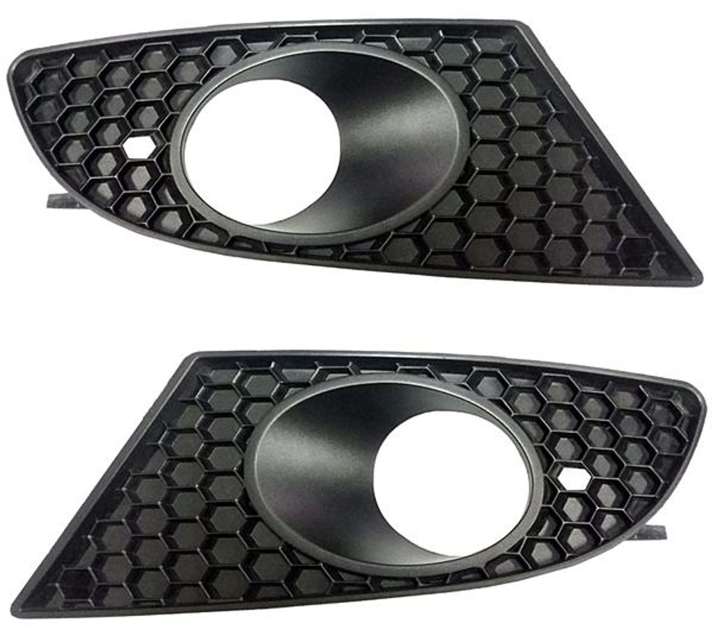 SET Lüftungsgitter GRILL GITTER Stoßstange vorne Für SEAT LEON 2005 - 2008