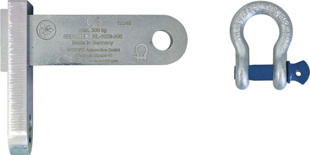 GEDORE Automotive KL-1029-300 Radnaben-Hebewerkzeug, NFZ