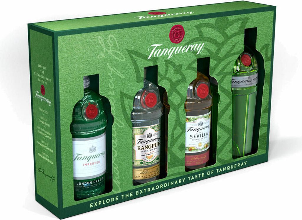 tanqueray degustačný set 4 Tanqueray London Dry Gin + Obrázok produktu 