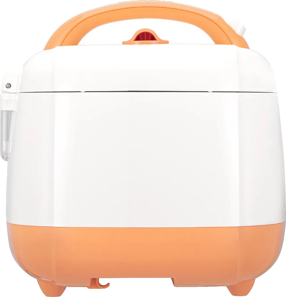 Cuiseur à riz électrique compact Cuckoo CR-0331 de 0,54L blanc et orange - 5