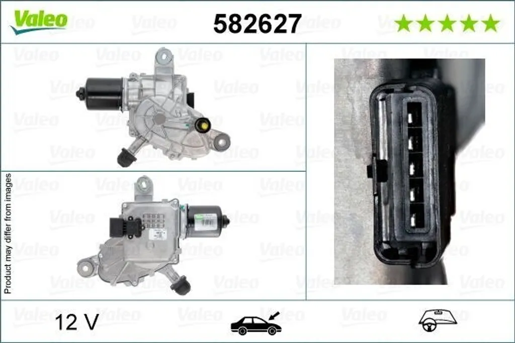 Réparer essuie-glace C4 Picasso avec le moteur Valeo 582627 origine