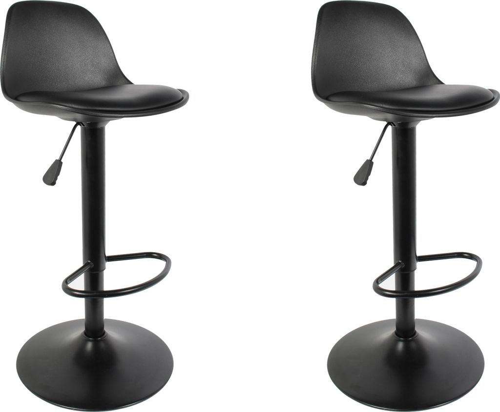 Isak Bar Hocker Schwarz Home Deco Factory