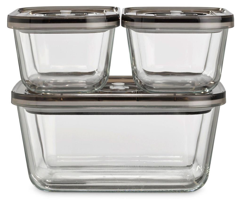 Caso VacuBoxx Eco-Set Frischebehälter-Set 3-teilig Produktbild 