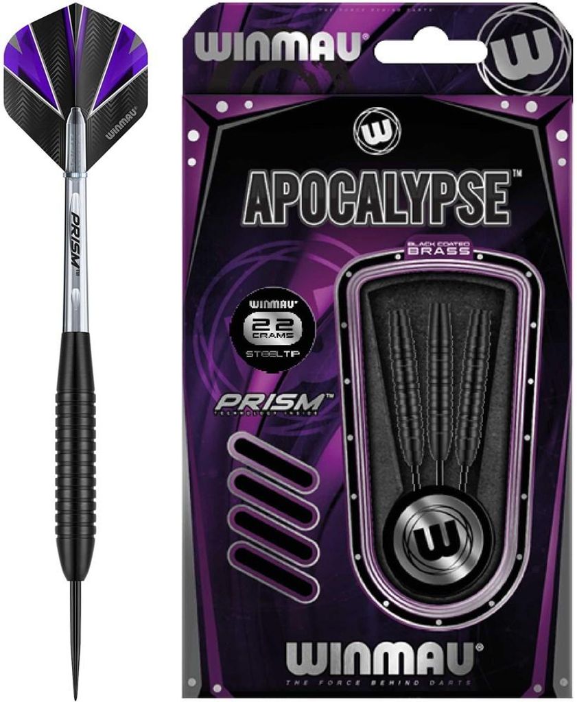 Winmau Apocalypse Brass Steeldart 1207 22 g oder 24 g Produktbild 