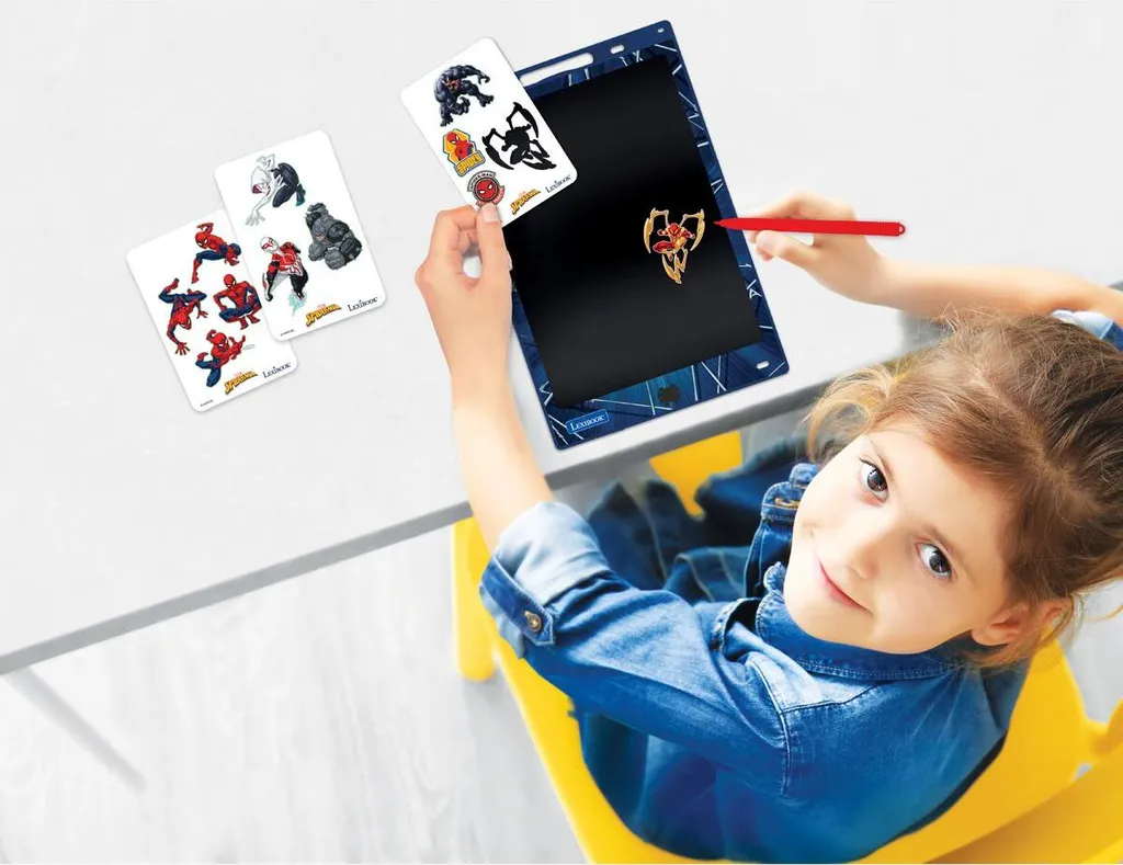 Ardoise Magique Numérique Spider-Man : Tablette LCD Multicolore 10" - 8