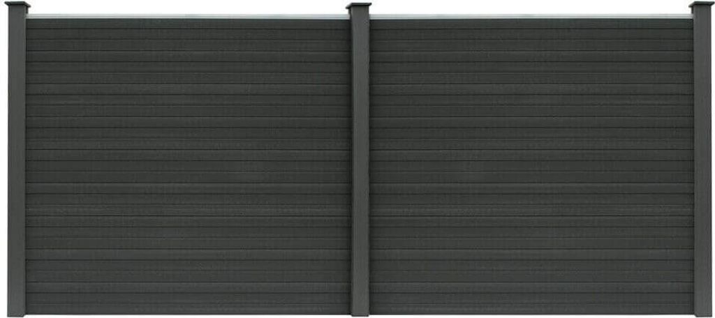 HOME DELUXE WPC Sichtschutzzaun CALLADO - 2 x Element + 3 x Produktbild 