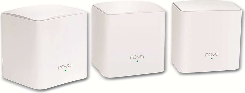 Tenda WL-Router nova MW5C-3 Home Mesh WiFi System 3x Geräte