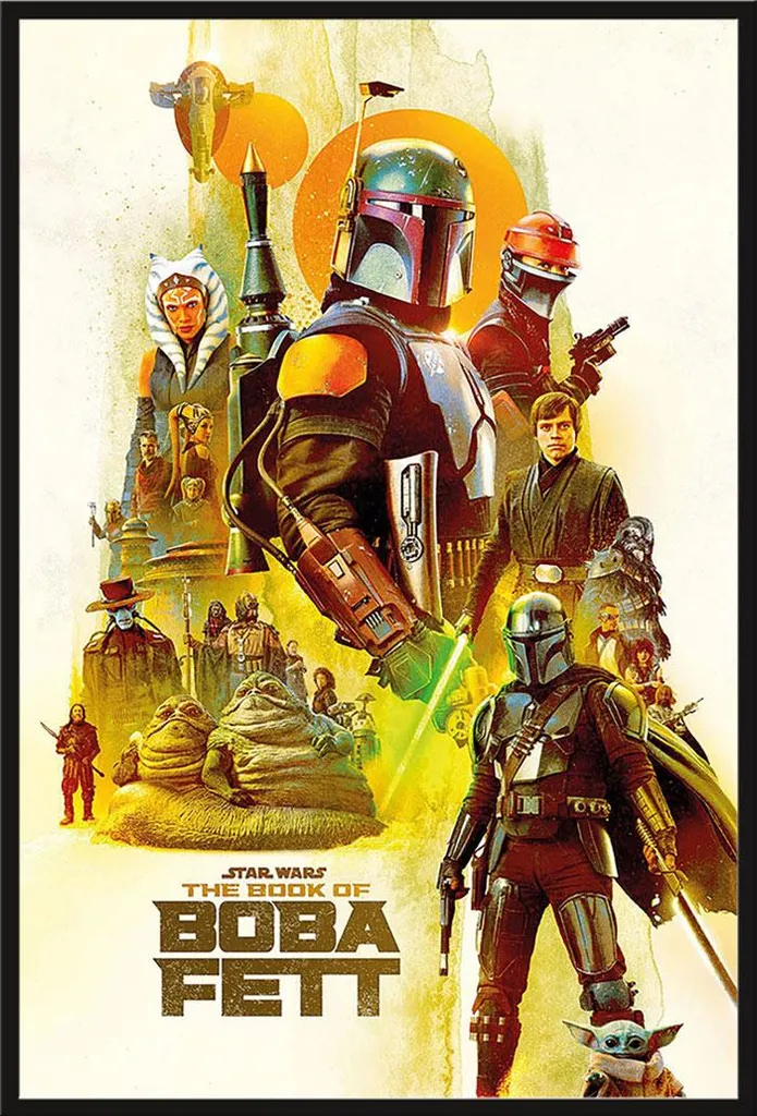 Affiche Star Wars Boba Fett In the Name of Honour Maxi Poster Shinsuke