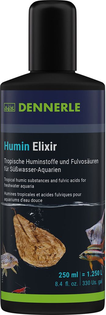 Dennerle Humin Elixir, 250 ml - Tropische Huminstoffe und Produktbild 