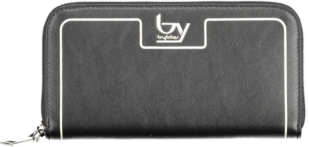 Grand Portefeuille Femme Noir Byblos SF12690 en Fibres Synthétiques