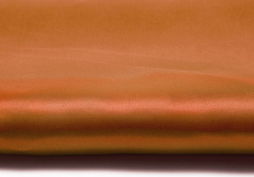 Satin Stoff Meterware 150 cm Breite, Terracotta Produktbild 