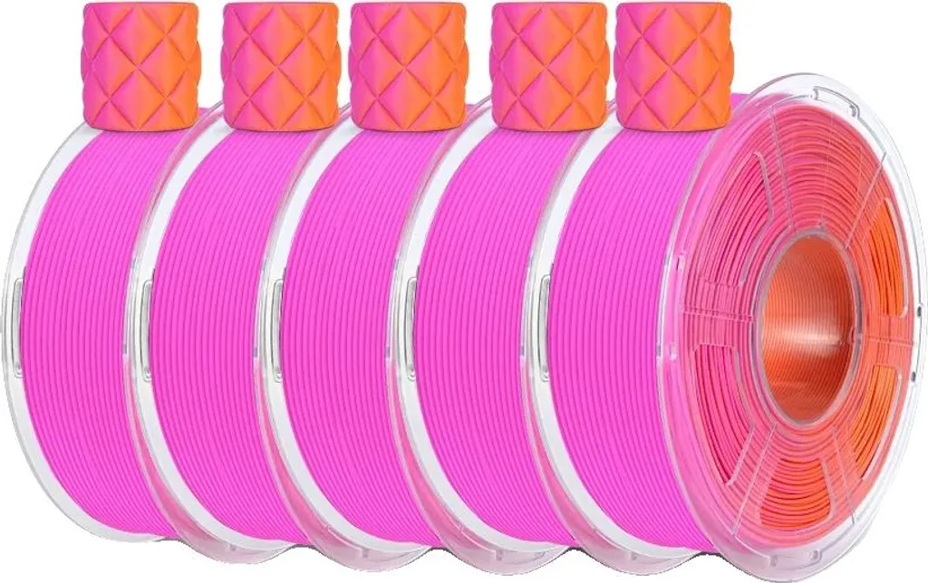 Soluzione Stampe 3D Professionali: 5 Rotoli Filamento Opaco 1.75mm