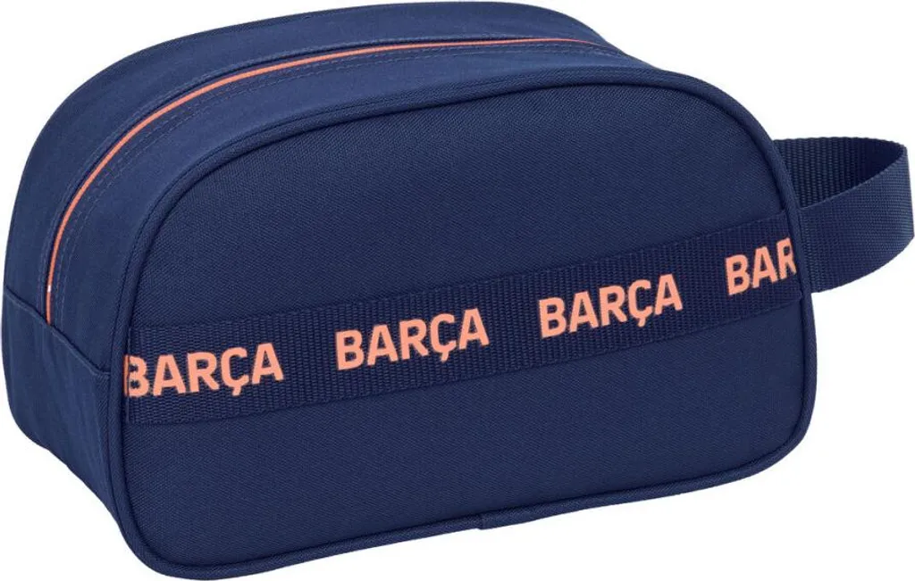 Borsa da Viaggio Toilette F.C. Barcelona - Navy Blue Sporty 26cm