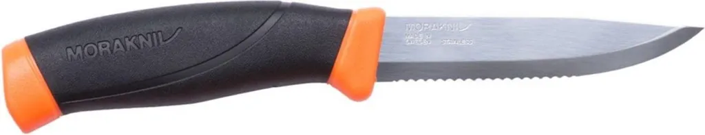 Couteau Morakniv Companion 11829 Anthracite avec Lame Acier Inoxydable