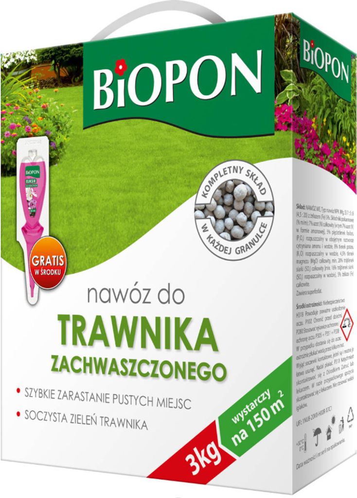 Dünger für Unkrautrasen 3kg Für Unkraut im Rasen Produktbild 