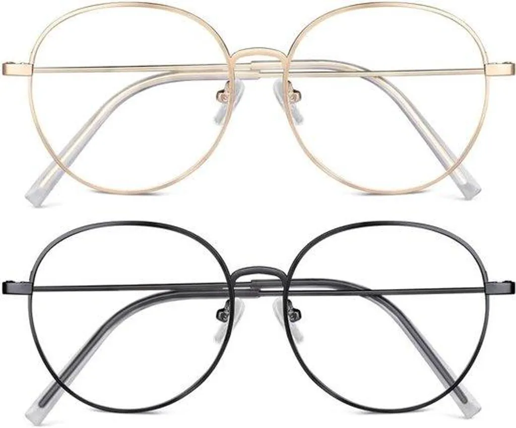 Lunettes de gaming en PC anti-lumière bleue - Pack complet confort noir