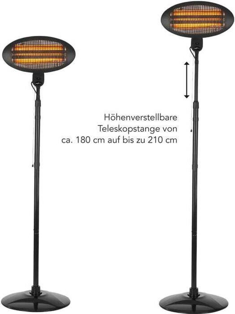 MAXXMEE Heizstrahler mit Standfuß - 3 verschiedene Produktbild 7