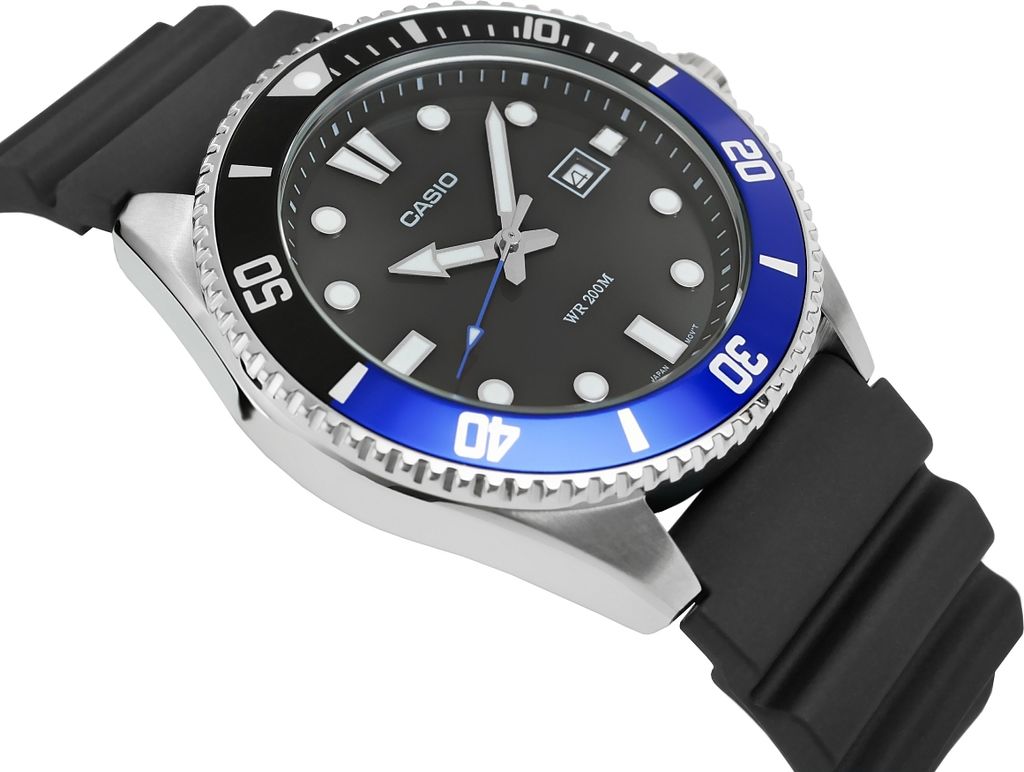 Herrenuhr Casio MDV-107-1A2VEF Schwarz Produktbild 23