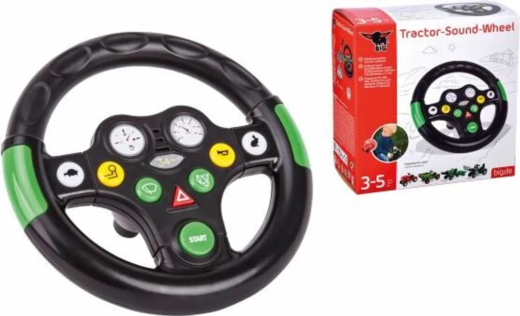Remplacez le volant standard par la roue sonore BIG interactive
