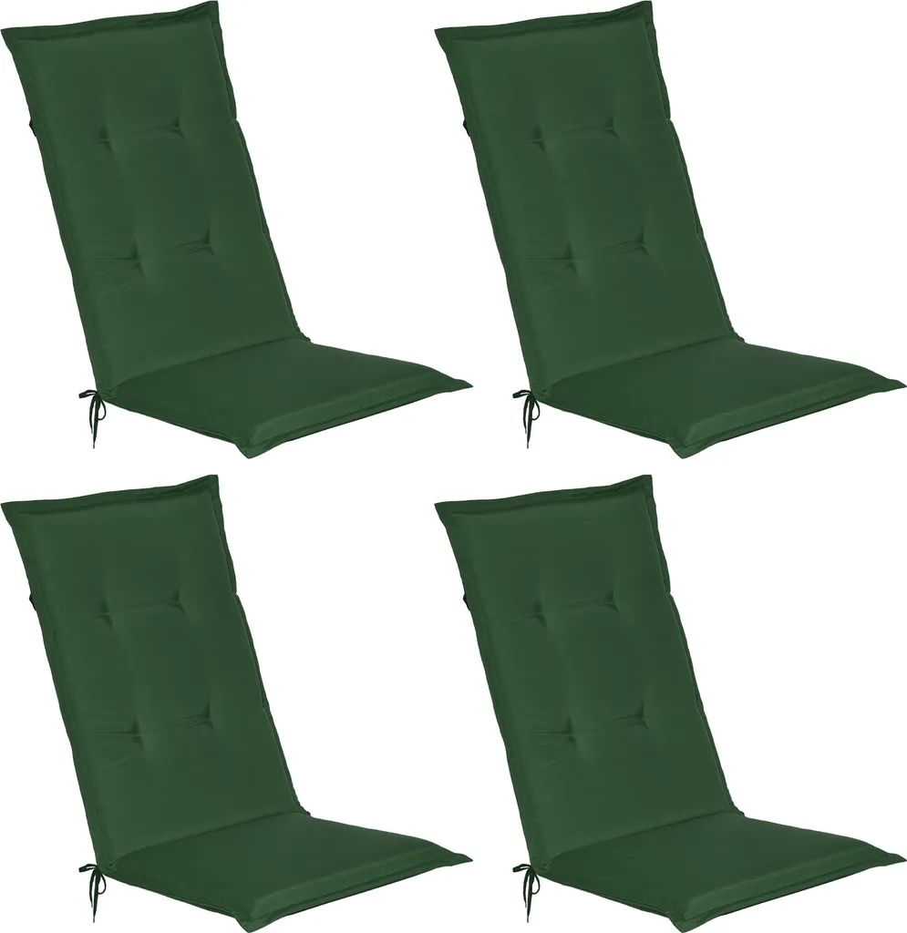 Set 4 Cuscini Giardino Beautissu Loft HL 120x50x6cm - Comfort Premium