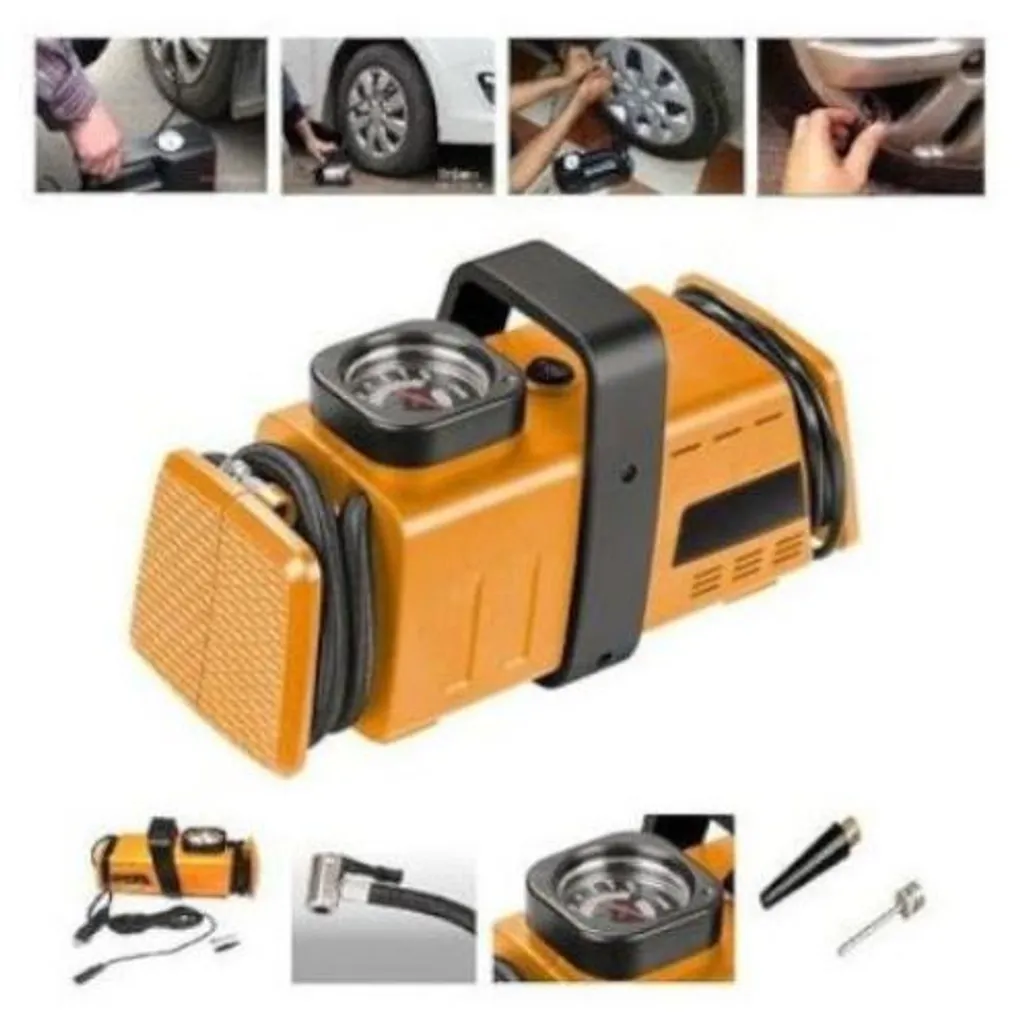 Compresseur de pneus 12V et 220V de 10 bars pour voiture et 4x4 robuste