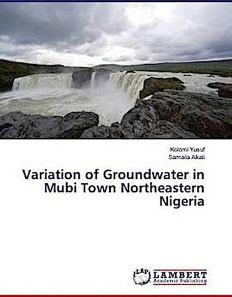 Variation of Groundwater in Mubi Town Northeastern Nigeria