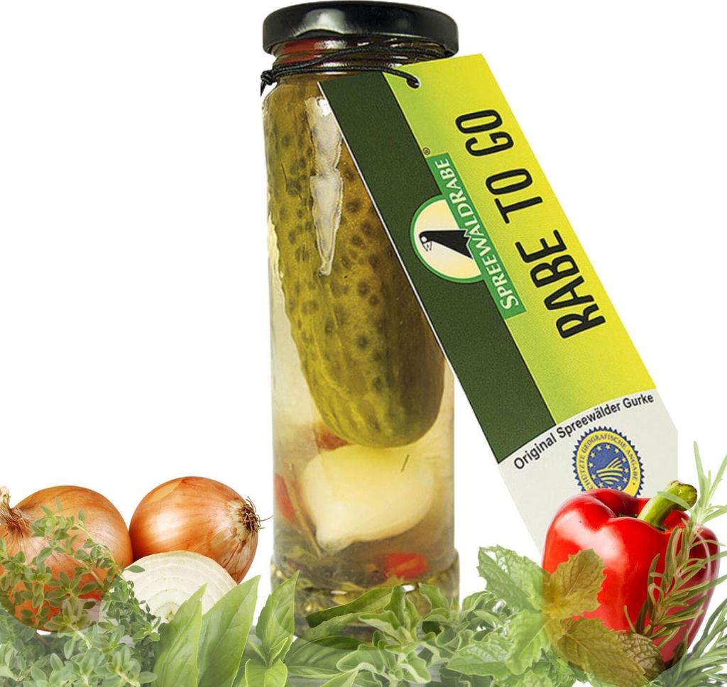 Spreewälder Gurke Rabe To Go zum mitnehmen [Füllm. 150g / Produktbild 