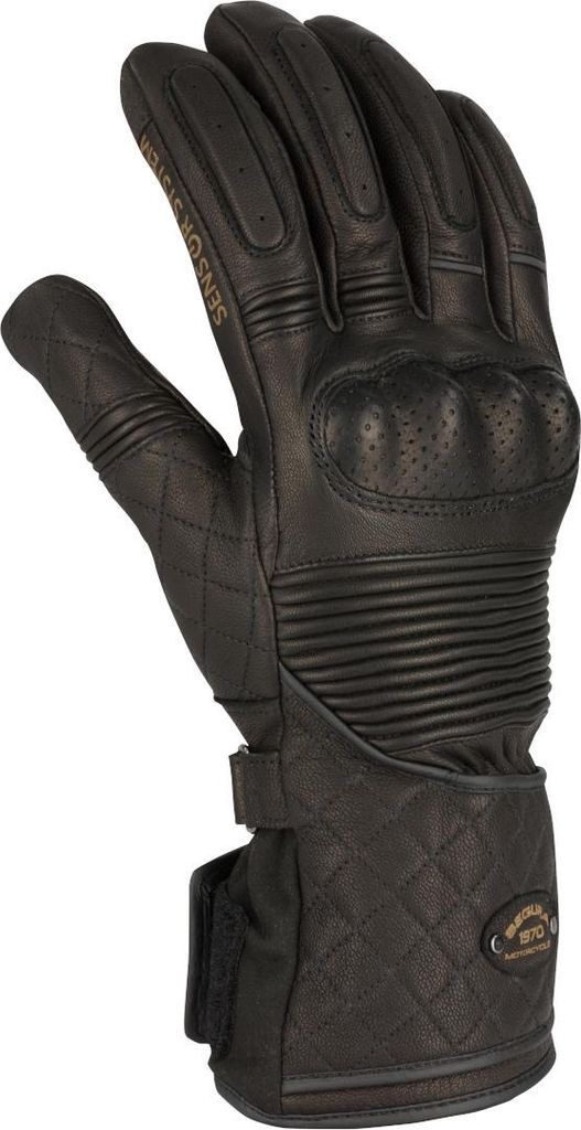 Segura Gonzales Motorradhandschuhe, schwarz, 12 (2XL)