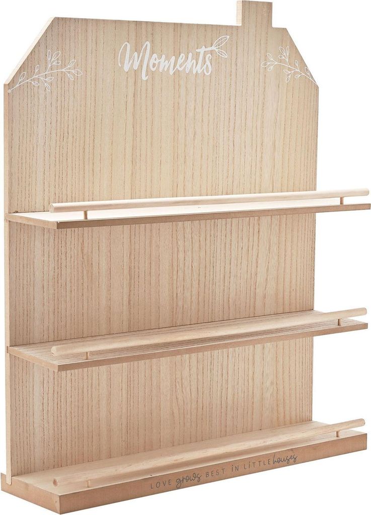 Moments House Layered Plaque CDU Display Stand Only WD1573 (One Size) (Brown)