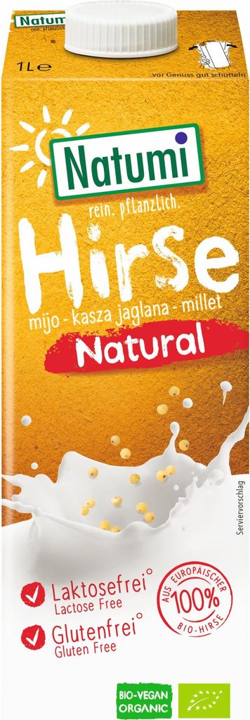 Boisson au millet - nature sans gluten 1L Image du produit 