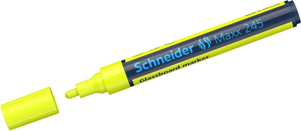 Glasboardmarker Maxx 245 gelb Packung mit 10 Stück