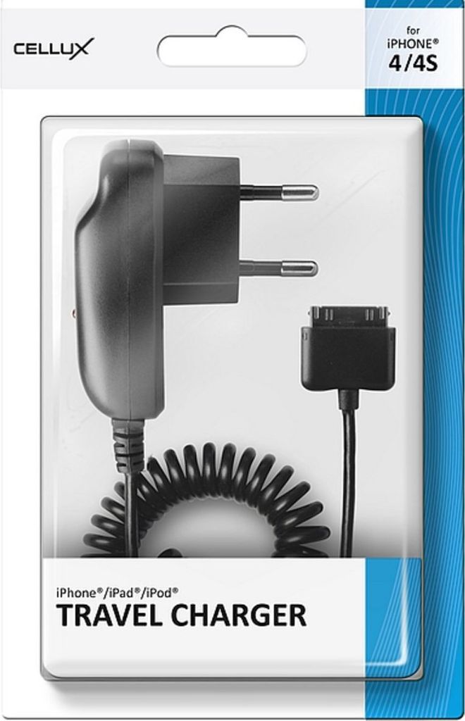 Cestovná nabíjačka pre Apple iPhone/iPad/iPod čierna Obrázok produktu 