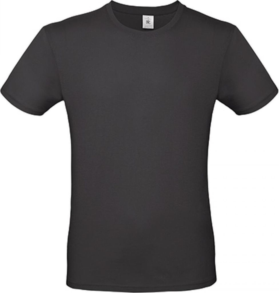 B&C TU01T | Herren T-Shirt E150 / -100 - Farbe: Urban Black - Größe: 3XL