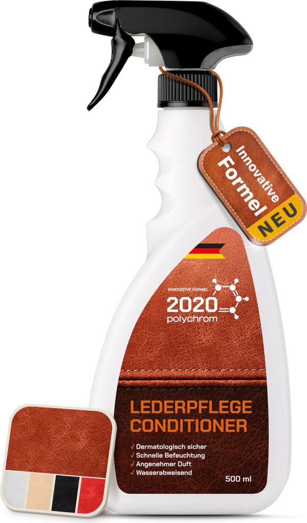 2020Polychrom Lederpflege 500ml für Möbel, Couch & Taschen