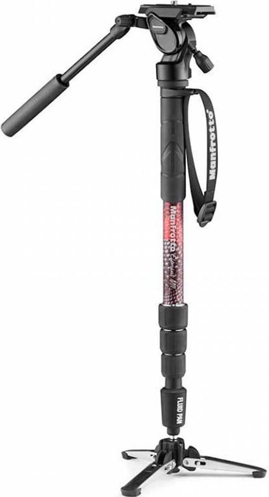 Manfrotto monopod Element MII Video MVMELMIIA4LIVE, red