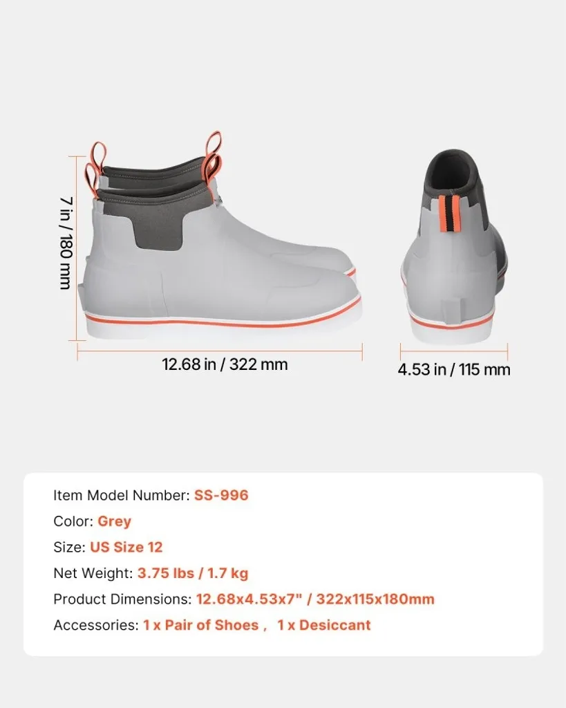 Bottes de pluie professionnelles avec semelle crantée anti-dérapante - 7