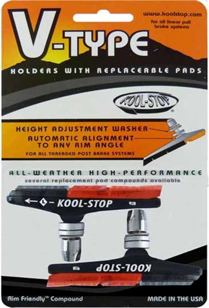Kool Stop Patin de frein V-Brake V-Pin Dual-Compound Image du produit 