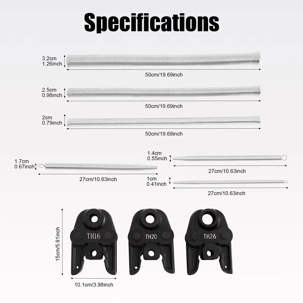 Pince à sertir compacte noire pour embouts de câbles électriques - 3