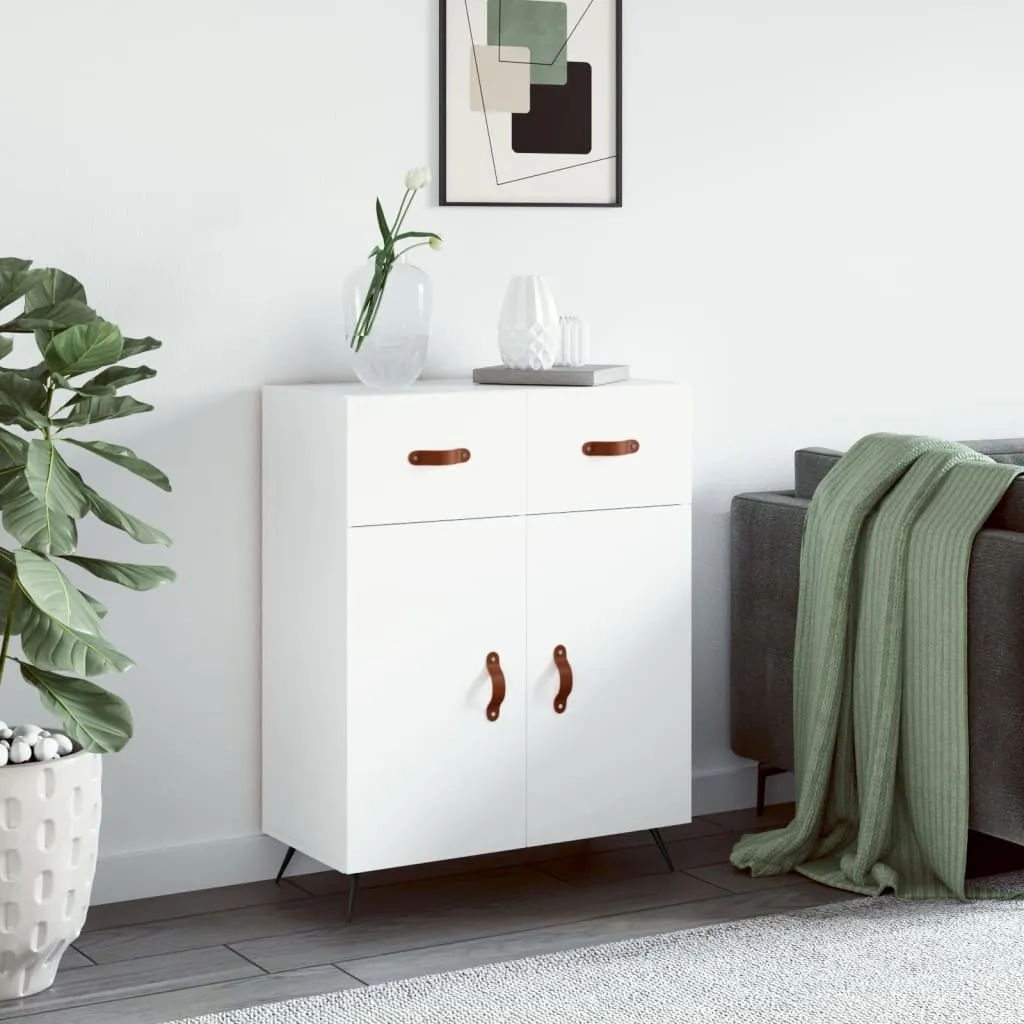 Credenza Bianca per Famiglia | Madia Salvaspazio 90cm Alta Qualità