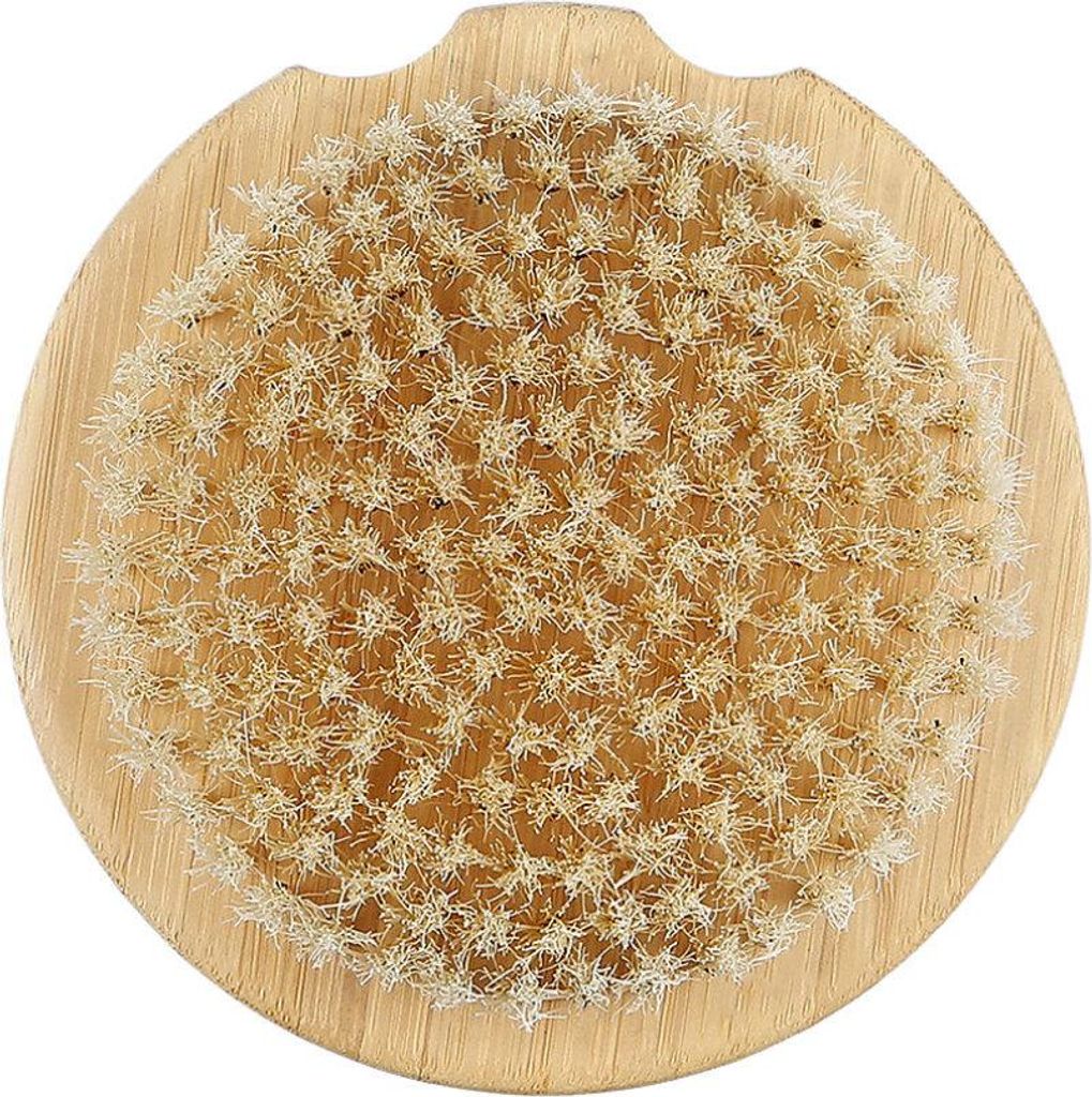 Lussoni Bamboo Cepillo Natural Cuerpo Redondo 1 U