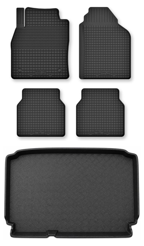 Tapis en caoutchouc + bac de coffre pour Ford EcoSport MK2 Image du produit 