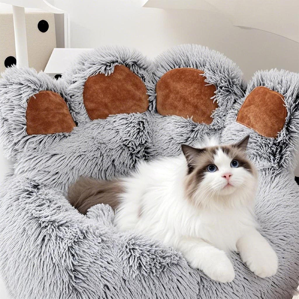 Katzenbetten, rutschfestes Katzensofa, Hundekissen, weich, Produktbild 
